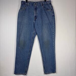 Vintage LEVIS 545 Mens Loose Fit Jeans Blue Made in USA 100% Cotton Y2K Waist 37